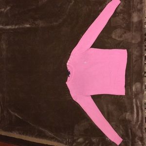 Pink Ralph Lauren Polo Sweater